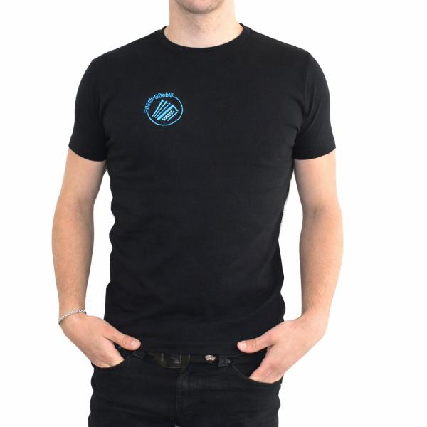 T-Shirt bestickt "Ländlertrio Rusch Büeblä"